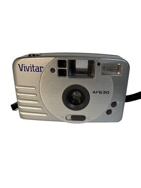 Vivitar Film Camera AF630 35mm Red-Eye Reduction Auto Focus And Wrist Strap